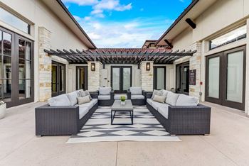 Outdoor Lounge at Avery Ranch Apartments in 78717